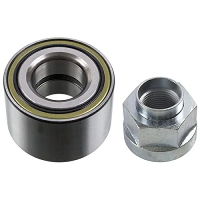 Abbildung von FEBI BILSTEIN 173759 Radlagersatz Hinterachse mit Achsmutter 52 Kegelrollenlager CHEVROLET: Spark, Aveo / Kalos Schrägheck, Limousine
