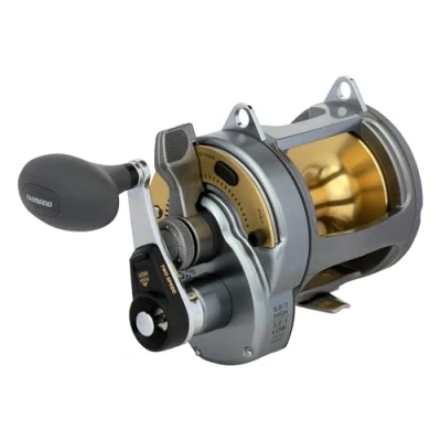 Abbildung von SHIMANO Reel Tyrnos II 30lb 2 Speed Right Hand, gunmetal