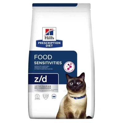 Abbildung von 3 kg Hills Prescription Diet Feline Z/D Food Sensitivities...