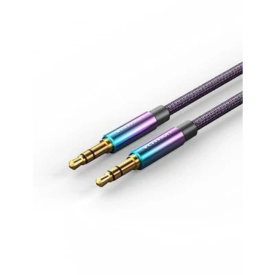 Abbildung von VENTION 3.5mm Aux cable 50cm Audio Mic 4 Pole TRRS Cord to Stereo Jack Headphone Male Lead Compatible with Microphone Headset Speaker PC and more