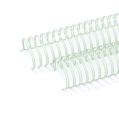 Abbildung von Craftelier Set aus 2 Doppelringbindern für Alben, Notizbücher, Tagebücher oder Kalender Ideal Scrapbooking und Bastelprojekte Ø 3,17 cm (1.25&quot;) Farbe Baby Pink