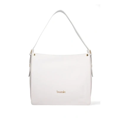 Abbildung von Braccialini Shoulder Shopping Bag, Damen, Größe: One Size, White
