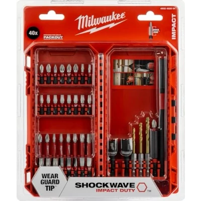 Abbildung von Milwaukee Bit Set Shockwave 40 tlg. 4932492004, Set, St.