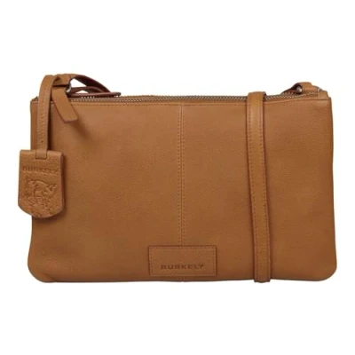 Abbildung von Burkely SOFT Skylar Double Pocket ZIP Umhängetasche, Damen, Größe: One Size, Cognac