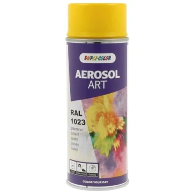 Abbildung von Dupli Color 741029 AEROSOL ART RAL 1023 verkehrsgelb glänzend 400 ml