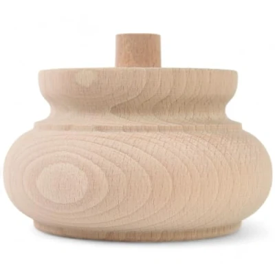 Abbildung von Holzando Holzfüße für Möbel aus Buche ø130