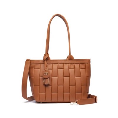 Abbildung von COLLEZIONE ALESSANDRO Schultertasche &quot;Luvre&quot;, mit luxuriöser Steppung