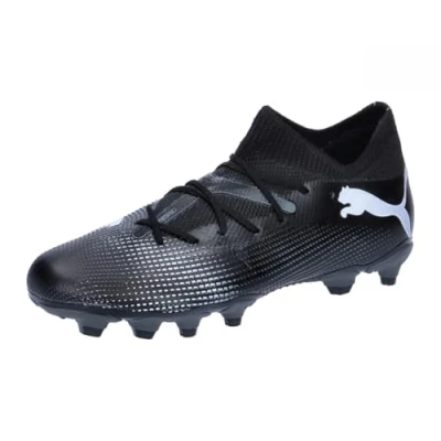 Abbildung von Puma Future 7 Match FG/AG JR Unisex Fußballschuh Nocken für Kinder, Größe: 29, Black/white Schuhe