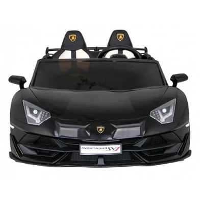 Abbildung von FINOOS Elektroauto für Kinder Lamborgini Aventador SVJ 24V, 2 Sitzer, elektoauto mit Fernbedienung 2,4 GHz, x Motor 200W, 24V 7 h, Jahre (schwarz)