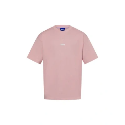 Abbildung von HUGO Nalono Tshirt basic, Herren, Größe: Small, Light pastel pink