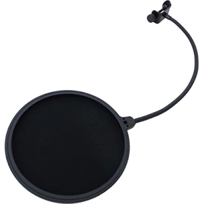 Abbildung von keepdrum Popschutz Wind und Pop Filter Studio Popkiller