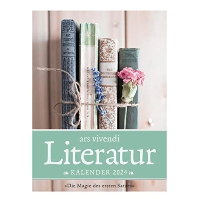 Abbildung von Literatur Kalender 2024: Wochenkalender mit literarischen Zitaten 2024