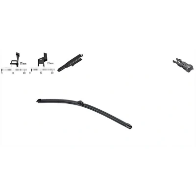 Abbildung von Scheibenwischer Swf Alternative Connect 262212 600mm Rahmenlos OPEL: Astra K Sports Tourer, Meriva B, Schrägheck, FORD: Grand C Max, Max 2
