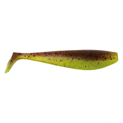 Abbildung von Fox Rage Zander Pro Shad 14cm UV Green Pumpkin Gummifisch