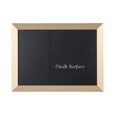 Abbildung von Bi Office, Blackboard Kamashi Glam, Kreidetafel mit Gold MDF Rahmen, 60x45cm