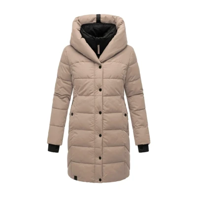 Abbildung von Navahoo Knutschilein Wintermantel, Damen, Größe: Medium, Taupe grey