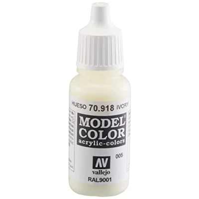 Abbildung von Vallejo 70.918, 17 ml, Elfenbein, Matte, Flasche