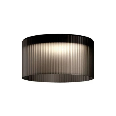 Abbildung von Kundalini Giass LED Deckenleuchte, Ø 50 cm, grau