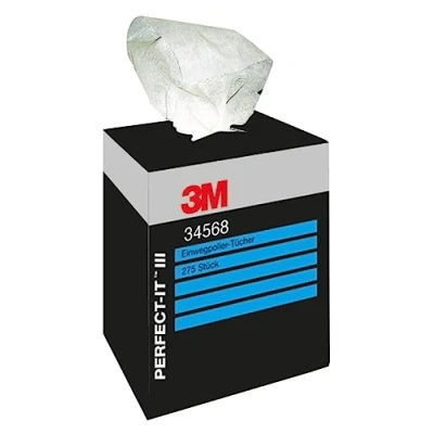 Abbildung von 3M Perfect it III Einwegpoliertücher 34568 (Karton mit 275 Stück)
