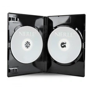 Abbildung von Amaray DVD Doppelhüllen, 15 mm, Maschinen Pack Qualität, Schwarz, 100 Stück