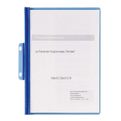 Abbildung von 25 x Durable Sichthefter Durabind A4 blau