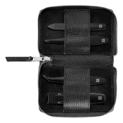 Abbildung von Zwilling Maniküre Etui PREMIUM BLACK, 4 tlg., Nagelpflege Set