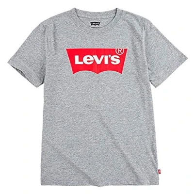Abbildung von Levi&#039;s Batwing TEE Unisex Tshirt print für Kinder, Größe: 80, Grey heather