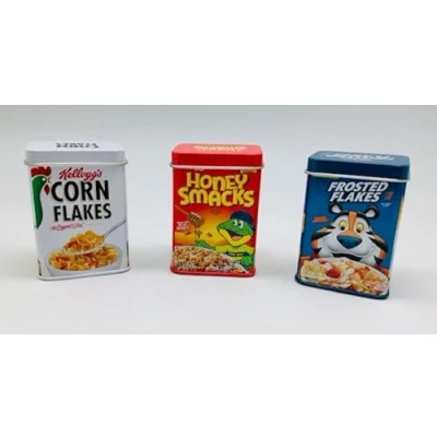 Abbildung von Tanner Kaufladensortiment Kelloggs Metalldosen Set