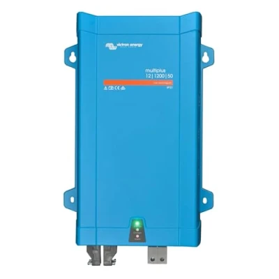 Abbildung von Victron Energy MultiPlus Reiner Sinus Wechselrichter 50 Amp Batterie Ladegerät, Spannungswandler, Transferschalter Inverter Charger, 1200VA 12 Volt 230V