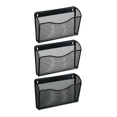 Abbildung von relaxdays Zeitungsständer Zeitschriftenhalter Wand 3er Set (3 St., Set)