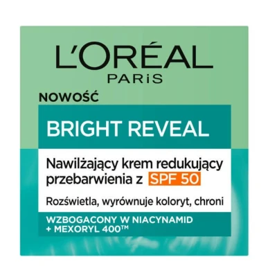 Abbildung von L&#039;Oreal Paris Bright Reveal feuchtigkeitsspendende Farbreduzierungscreme mit SPF 50, 50ml