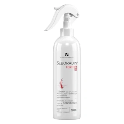 Abbildung von Seboradin Leave In Spülung Conditioner Sprühkur Haare Ohne Ausspülen Haarspülung Spray Alkohol Silikone Stärkend Feuchtigkeitsspendend Entwirrend Forte 200 ml
