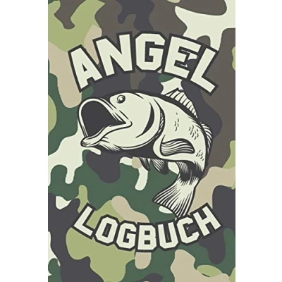 Abbildung von Angel Logbuch: Mein persönliches Fangbuch Fangen, Notieren und Auswerten DIN A5 120 Seiten