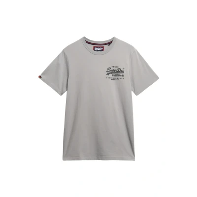 Abbildung von Superdry Vintage LOGO Tokyo Relaxed Tshirt print, Herren, Größe: Medium, Sleet grey
