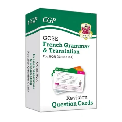 Abbildung von GCSE AQA French: Grammar &amp; Translation Revision Question Cards (For exams in 2025) (CGP French)