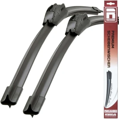 Abbildung von Recambo Scheibenwischer vorne kompatibel für OPEL/Vauxhall Insignia A BJ 2008 2017 (2er Set: 600mm / 450mm)