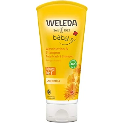 Abbildung von Weleda Creme Schwangerschaft und Baby Calendula Shampoo &amp; Douchecreme