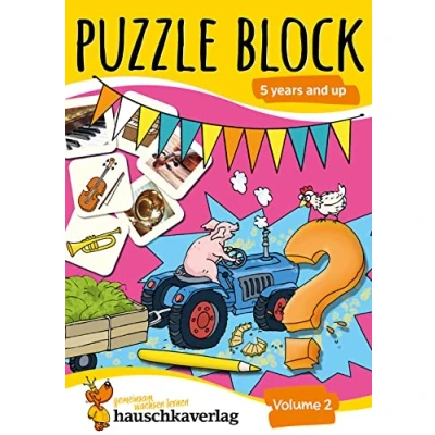 Abbildung von Puzzle Activity Book from 5 Years Volume 2: Colourful Preschool Books with Fun Labyrinth, Sudoku, Search and Find for ... &amp; Logical Thinking: