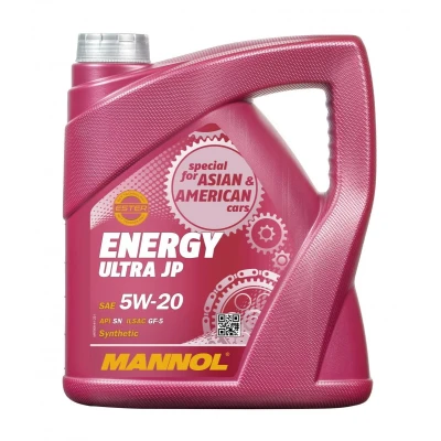Abbildung von Mannol Energy Ultra Jp 5W 20 4l Motoröl MN7906 4 FORD: FIESTA 5, 7, Focus C Max, TOYOTA: Yaris III Schrägheck, JAGUAR: XF Limousine