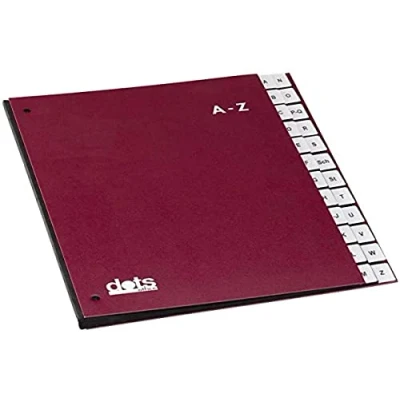 Abbildung von Dots 44199 01 Pultordner A Z rot