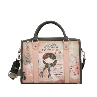 Abbildung von Anekke Peace &amp; LOVE Handtasche, Damen, Größe: One Size, Mehrfarbig