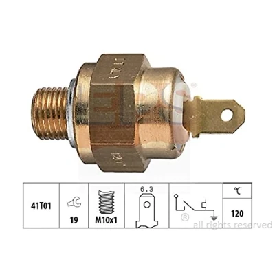 Abbildung von EPS 1.840.007 Temperaturschalter, Kühlmittelwarnlampe AUDI: 80 B3, 90 100 C3 Limousine