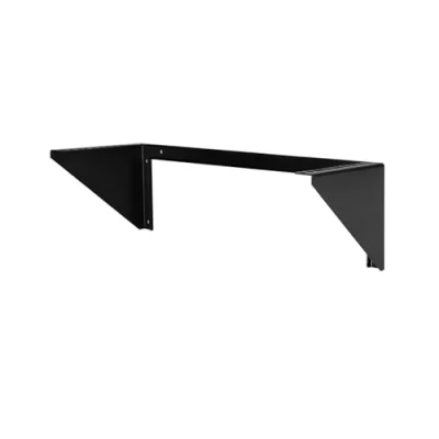 Abbildung von Infitronic INUWH4STL 19 Zoll Stahl Rack Halterung Wandhalterung Untertischhalter vertikal Wandverteiler (4 HE)