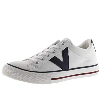 Abbildung von victoria Unisex Low Top Tribu Canvas &amp; Kontrast Logo Gummi Zehe 1065164 für Erwachsene Blanco 41