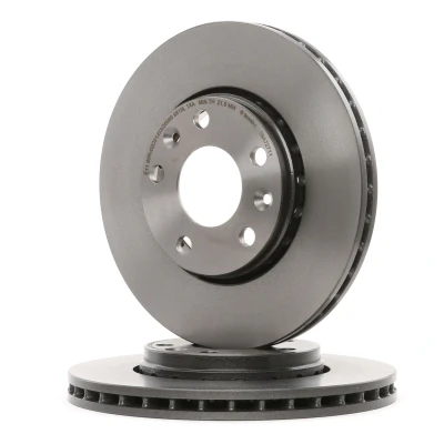 Abbildung von BREMBO COATED DISC LINE 09.A727.11 Bremsscheibe 280 24 5 innenbelüftet beschichtet hochgekohlt mit Schrauben RENAULT: Fluence, MEGANE 3 Grandtour