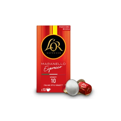 Abbildung von L&#039;OR Maranello Espresso 10 Kaffeekapseln 50 g