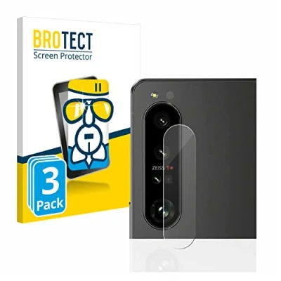Abbildung von BROTECT Schutzglas für Sony Xperia 1 IV (NUR Kameraschutz) (3 Stück) Schutzfolie Panzer Folie Glas [Extrem Kratzfest 9H, Anti Fingerprint,