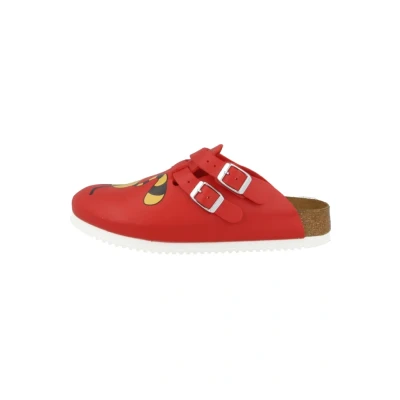 Abbildung von Birkenstock Pantolette flach, Größe: 38, Red Schuhe
