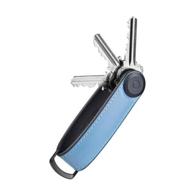 Abbildung von Orbitkey Hybrid Leather Key Organiser lake blue