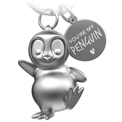 Abbildung von FABACH Schlüsselanhänger Pinguin Breezy mit Gravur &quot;You&#039;re My Penguin&quot;
